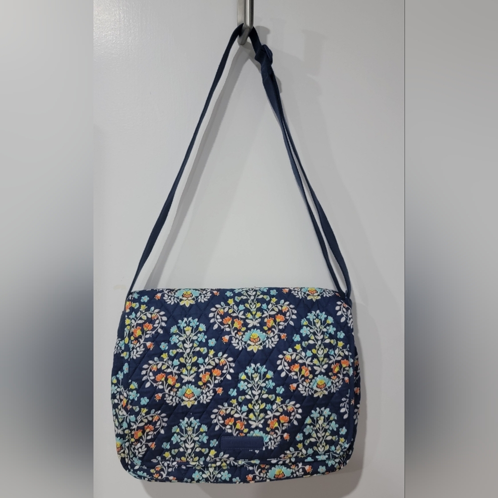 Vera Bradley Blue Floral Crossbody Bag